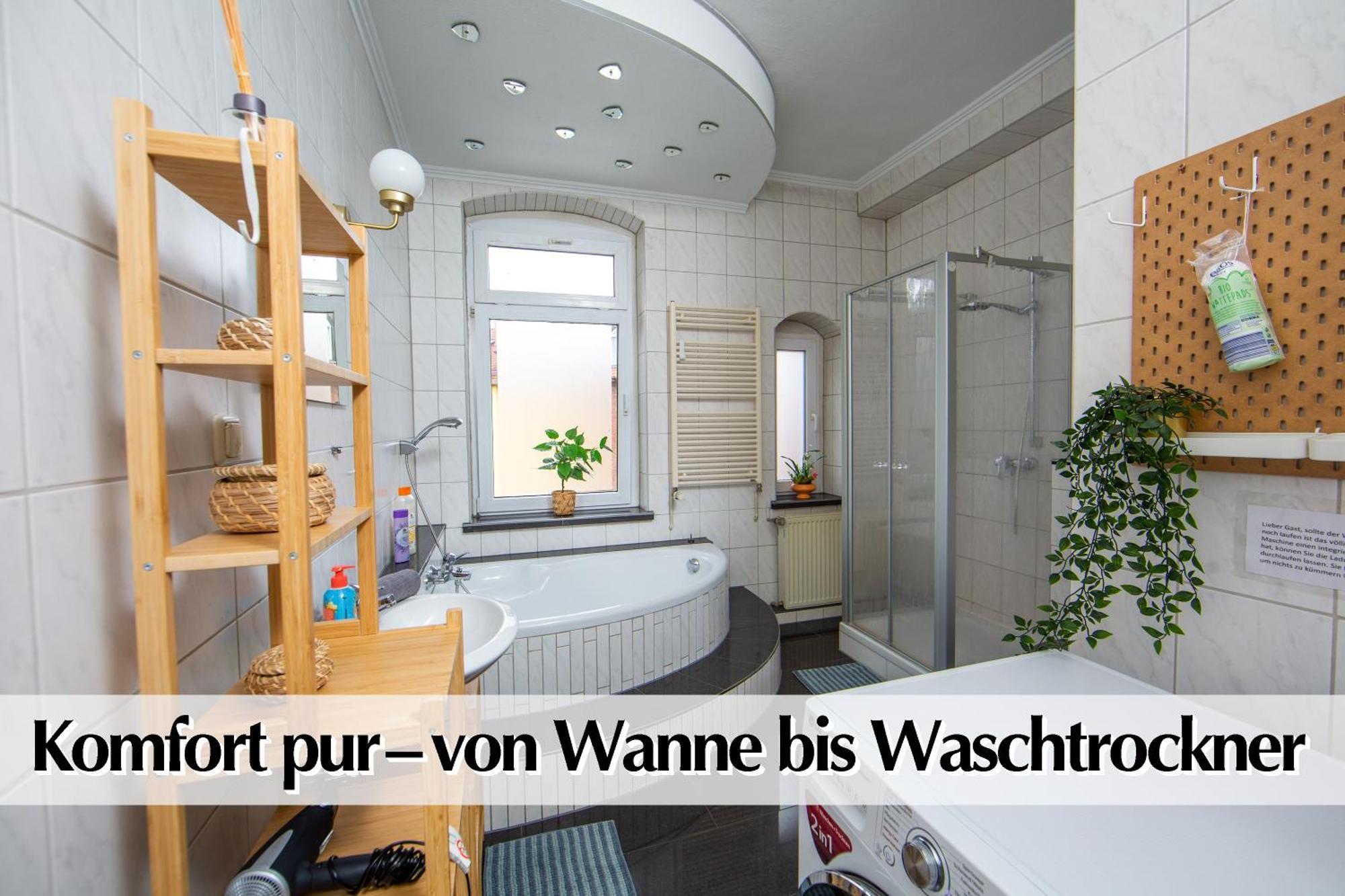 80M2 3R Wohnung Mit Privatem Parkplatz, Kingsize Betten, Smart-Tv, Etc Erfurt Ngoại thất bức ảnh